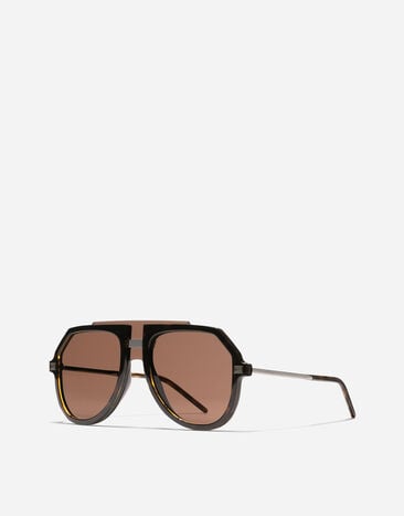 Dolce & Gabbana Солнцезащитные очки Lusso Sartoriale гавана VG6195VN273