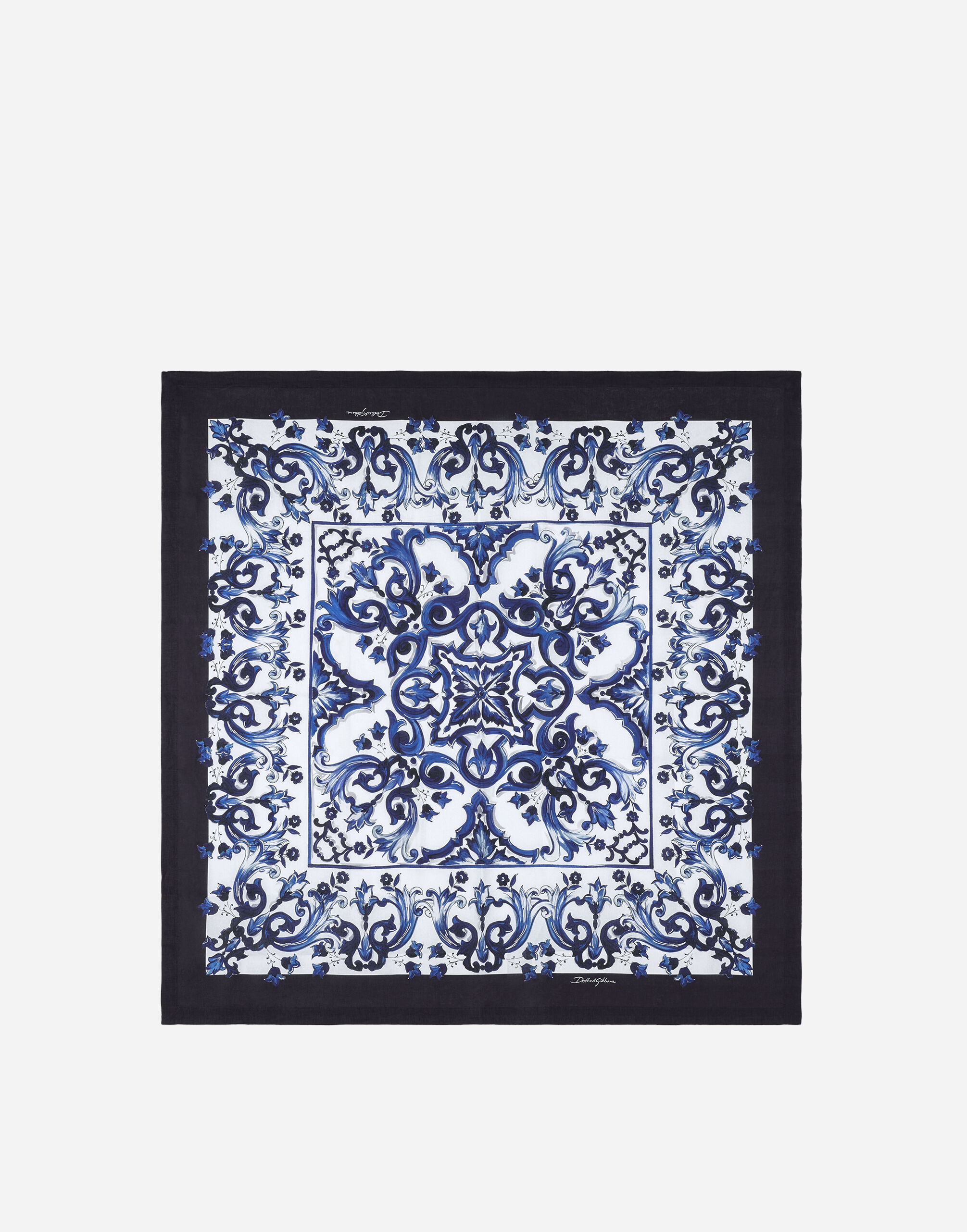 Dolce & Gabbana 4-Seater Linen Tablecloth Multicolor TAE015TEAA1