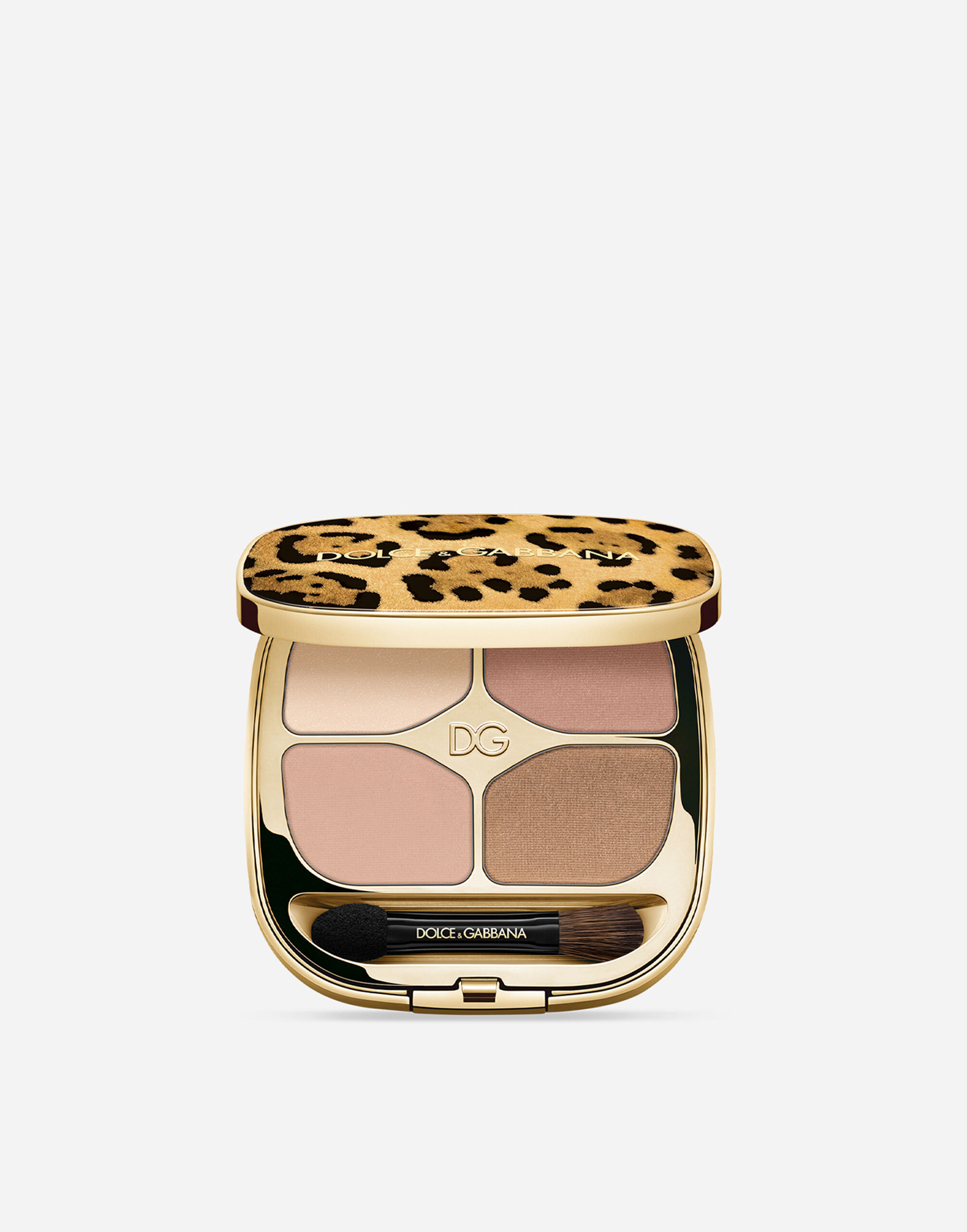 Felineyes nude pink Intense Eyeshadow Quad by Dolce Gabbana Beauty