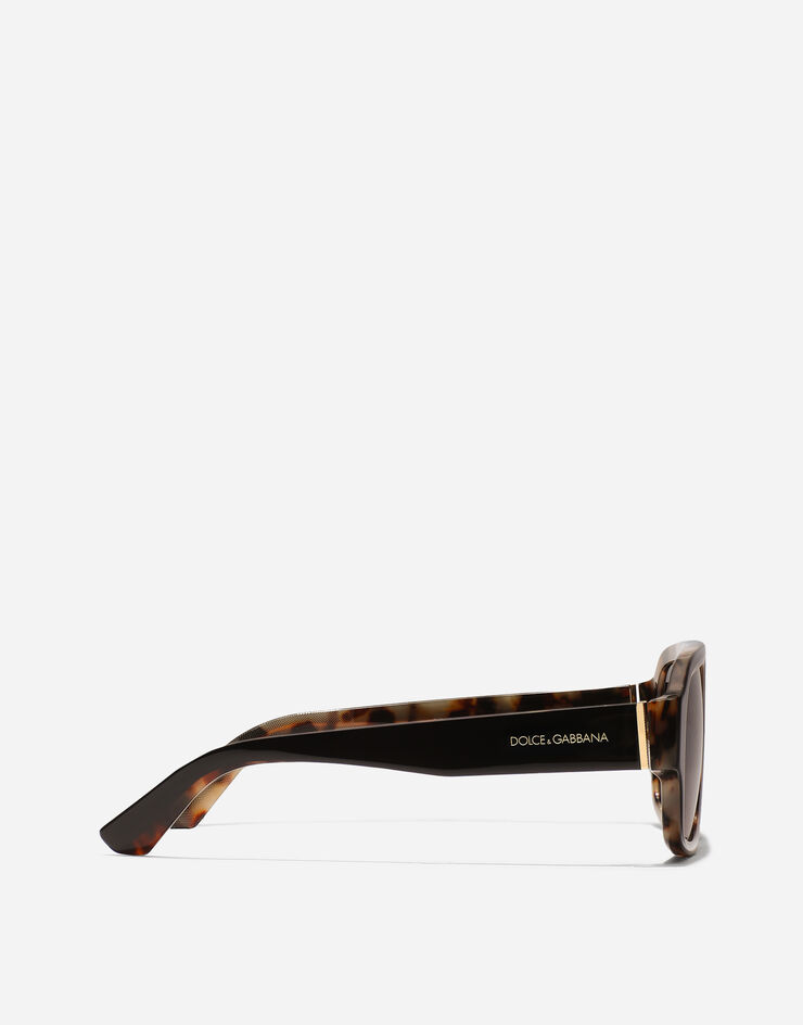 Dolce & Gabbana Sunglasses Costiera Black on red havana VG4516VP713