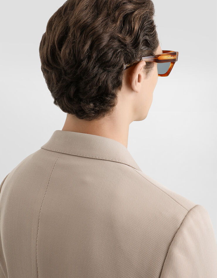 Dolce & Gabbana Chaqueta de botonadura sencilla Portofino de lana Beige G2WA0TFU2X3