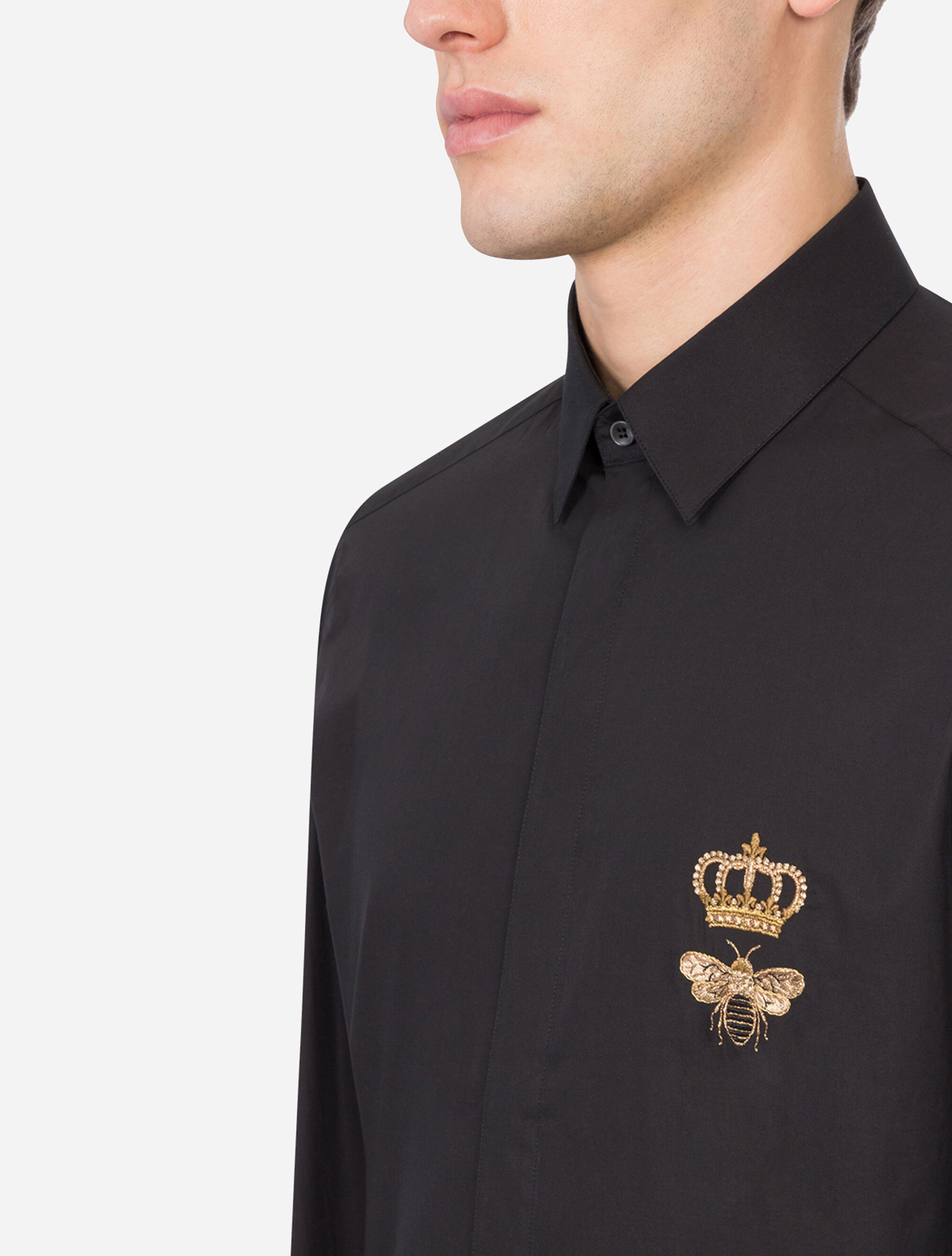 Dolce gabbana gold shirt clearance