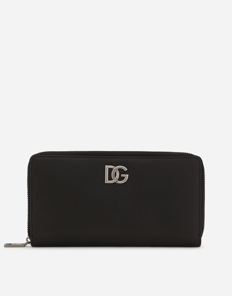 Dolce & Gabbana Calfskin wallet with DG logo Dolce & Gabbana Calfskin wallet with DG logo Black BP1672AW576