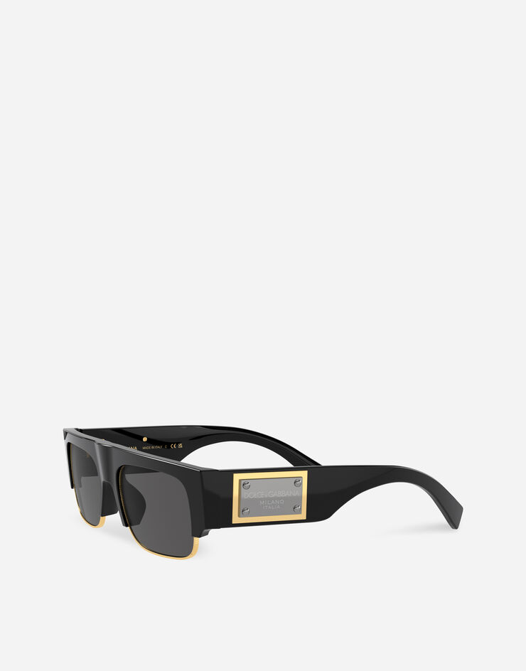 logo-plaque sunglasses