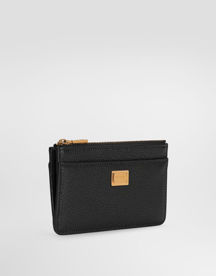 Dolce & Gabbana Calfskin card holder Dolce & Gabbana Calfskin card holder Black BI1261A0841