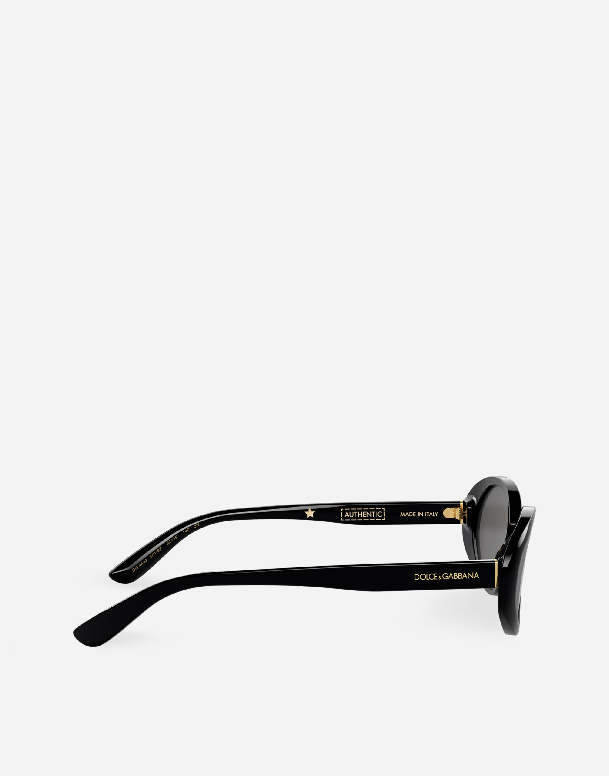 Dolce amp; Gabbana Eyewear DNA mask-frame sunglasses - Gold