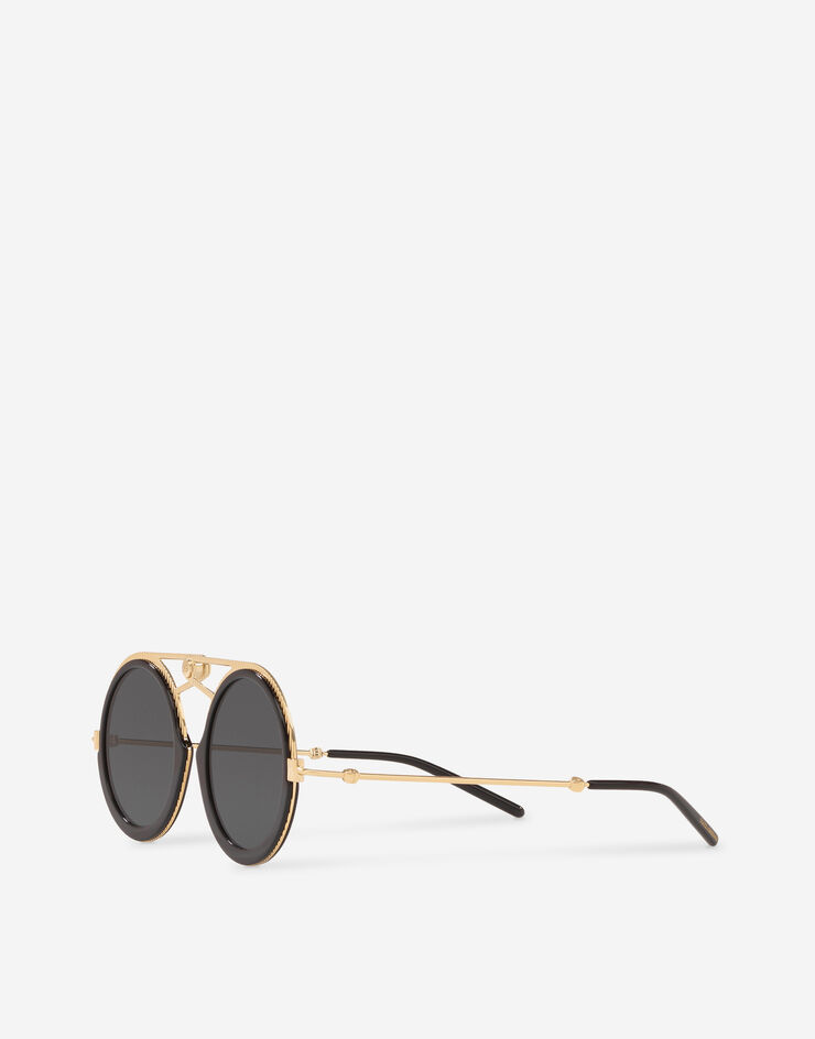 Dolce & Gabbana Dg fatto a mano sunglasses Gold and Black VG2241VM187