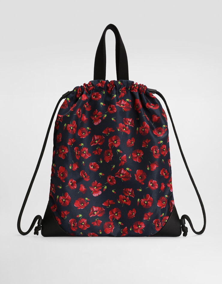 Dolce & Gabbana Poppy-print nylon backpack Dolce & Gabbana Poppy-print nylon backpack EB0269A0548