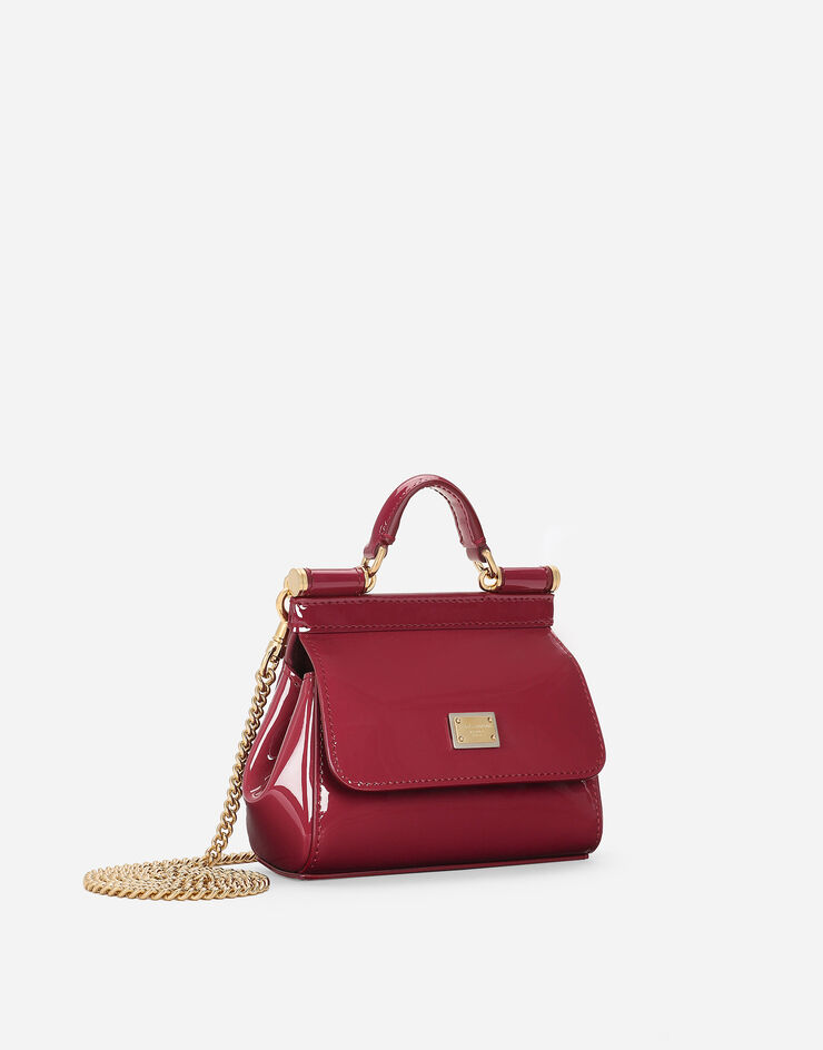 Dolce & Gabbana Mini Sicily handbag Burgundy BB7504A1471