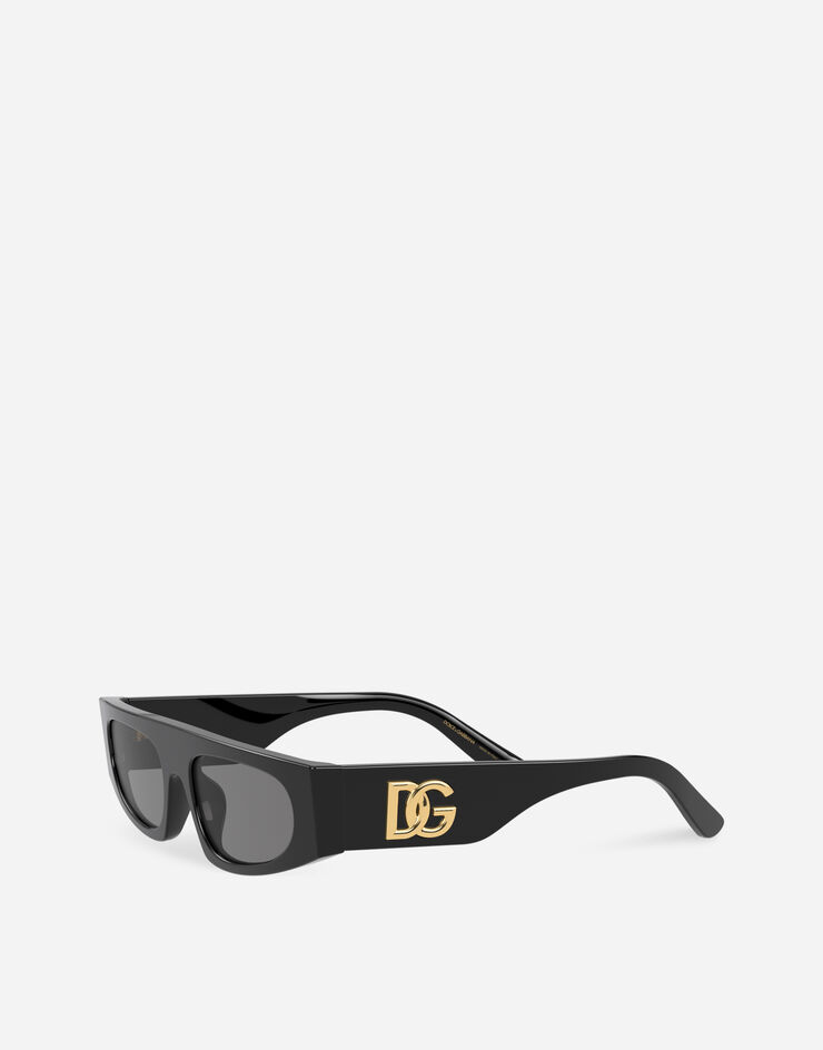 Dolce & Gabbana Sonnenbrille Hawaii Schwarz VG400KVP187