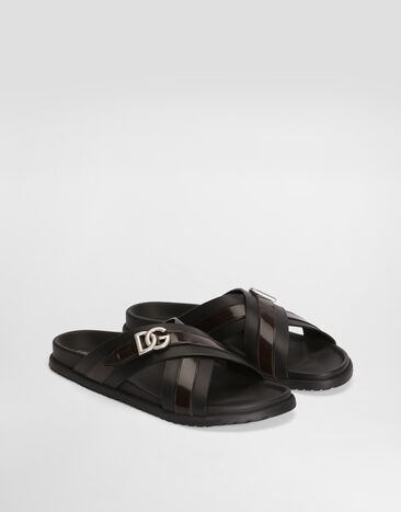 Dolce & Gabbana Sandalias en piel de vacuno Multicolor A80624A0765