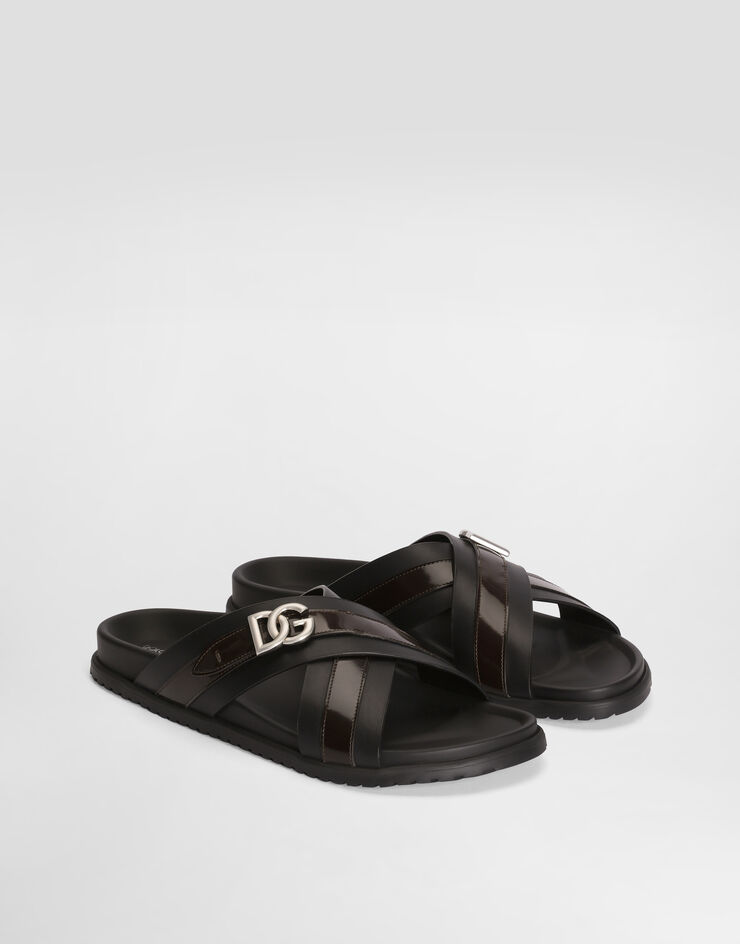 Dolce & Gabbana Sandalias en piel de vacuno Dolce & Gabbana Sandalias en piel de vacuno Multicolor A80624A0765
