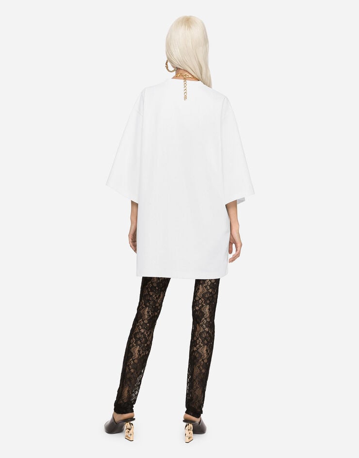 Dolce & Gabbana Lace leggings Black FTCGATHLM60