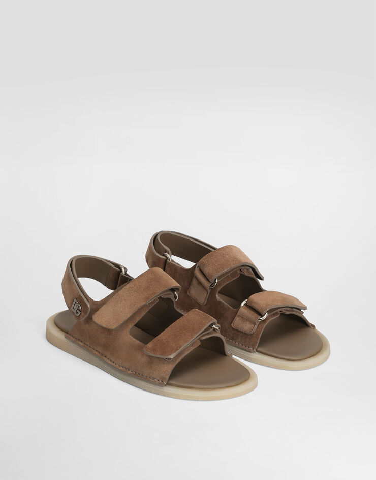 Dolce & Gabbana Suede sandals Brown A80492AT441