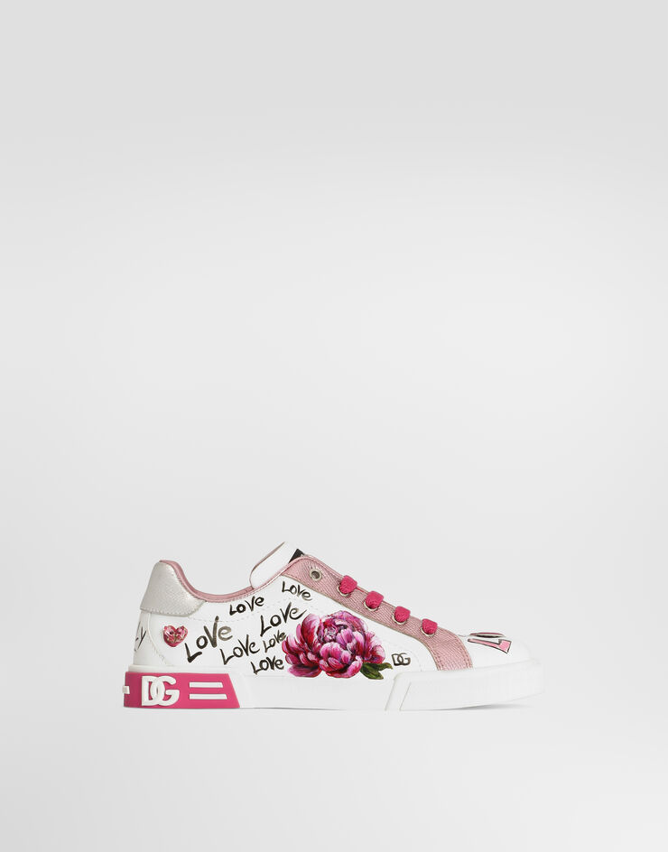 Dolce & Gabbana Portofino Light calfskin sneakers Dolce & Gabbana Portofino Light calfskin sneakers Multicolor D11390A0720
