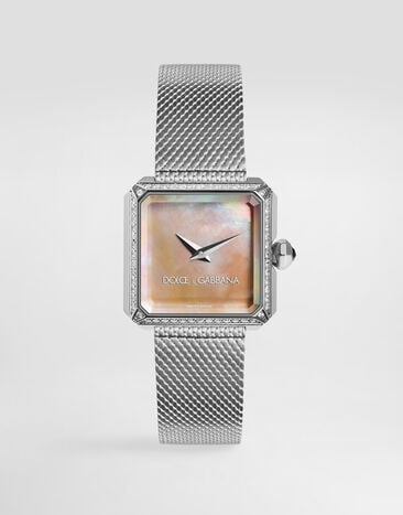 Dolce & Gabbana Sofia Stahl-Uhr mit Diamanten Dolce & Gabbana Sofia Stahl-Uhr mit Diamanten Mehrfarbig WWJC2SXCMDM