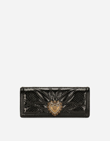 Dolce & Gabbana Devotion baguette bag Black BB7100AW437