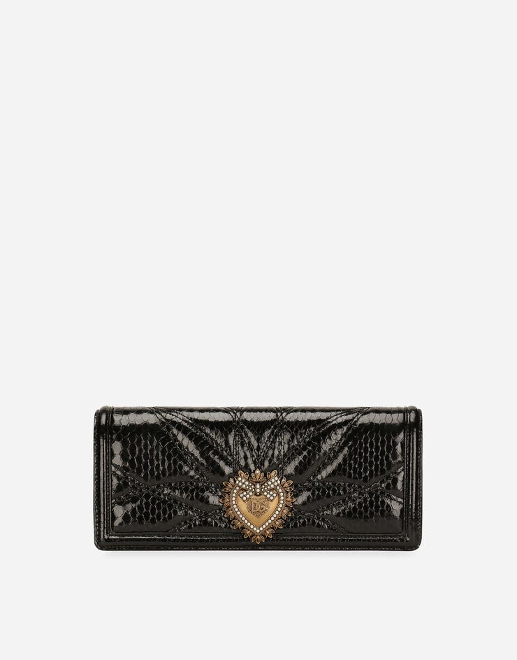 Dolce&Gabbana Devotion baguette bag Black BB7347A2Y43