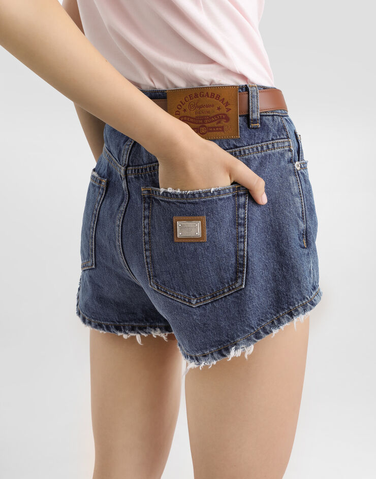 Dolce & Gabbana Denim 쇼츠 멀티 컬러 FTC7DDG8OB3