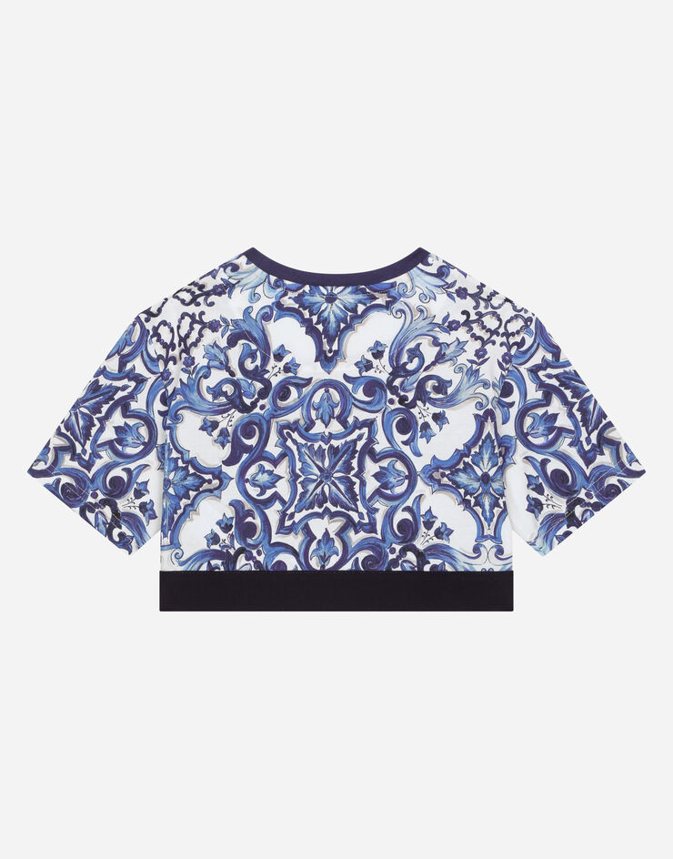 Dolce & Gabbana T-SHIRT MANICA CORTA Mehrfarbig L5JTHRG7EX4