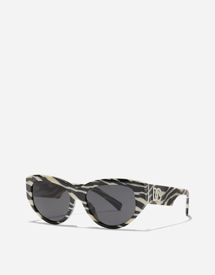 Dolce & Gabbana DG Crossed Sunglasses Zebra VG4514VP287