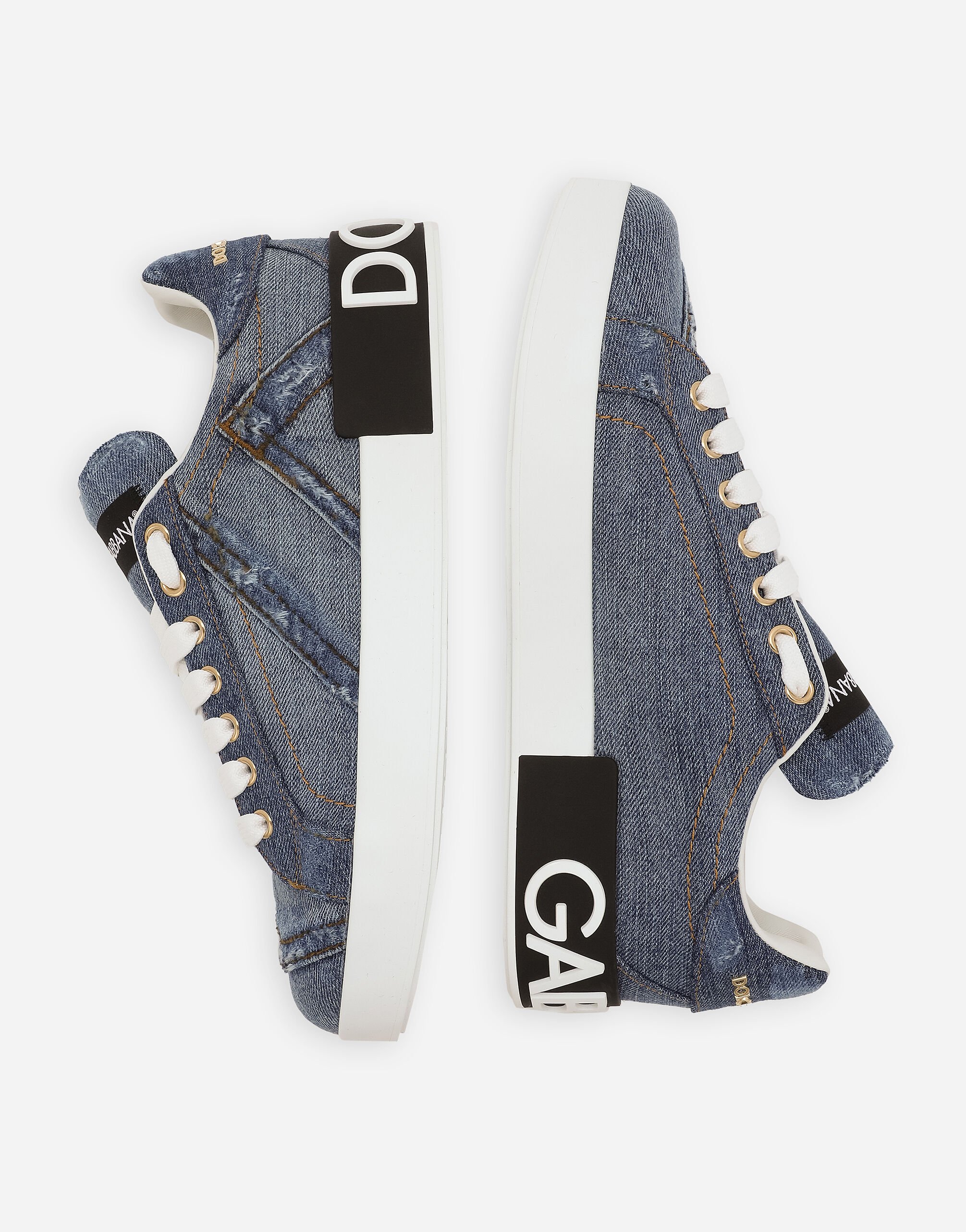 Dolce and gabbana best sale sneakers blue