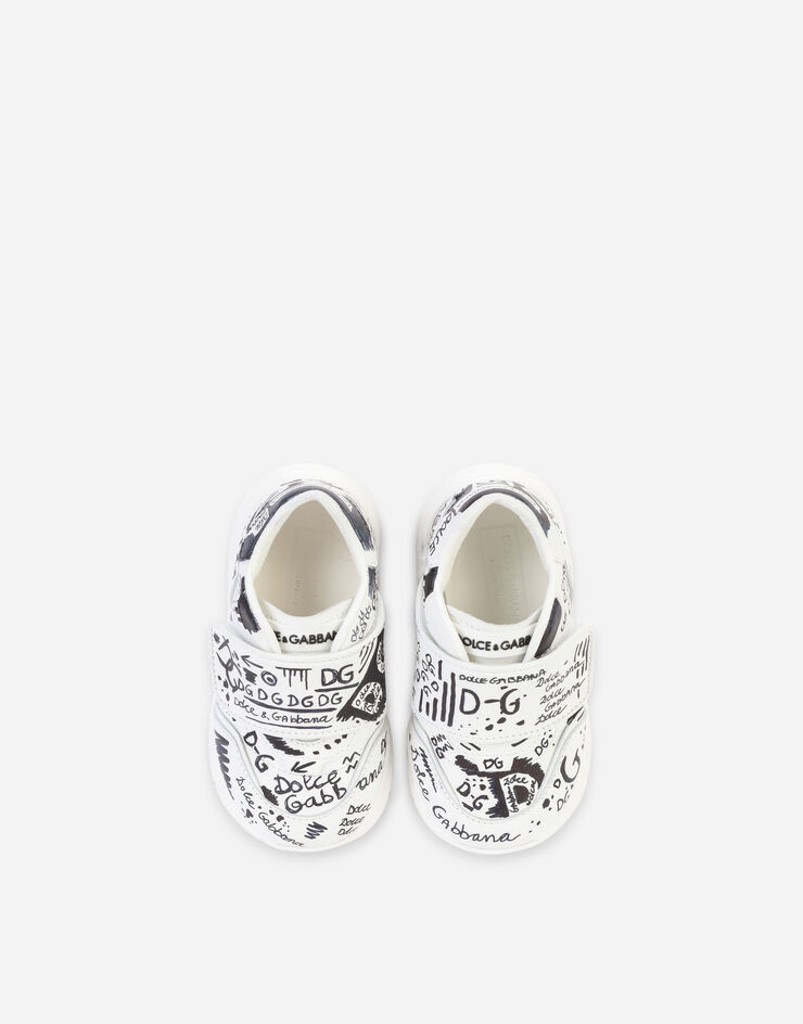 Dolce & Gabbana Nappa leather Daymaster sneakers with graffiti print Multicolore DN0145AO936