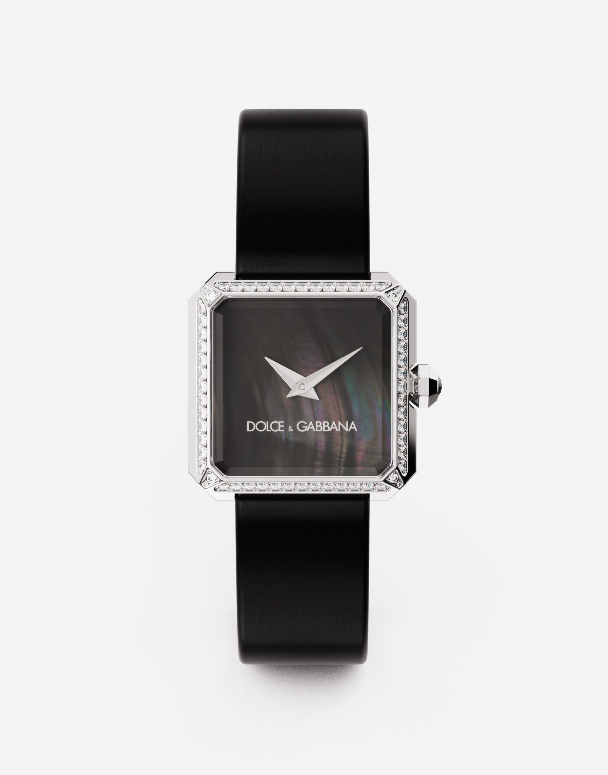 Dolce & Gabbana Sofia steel watch with colorless diamonds Gold WANR1GWMIXD