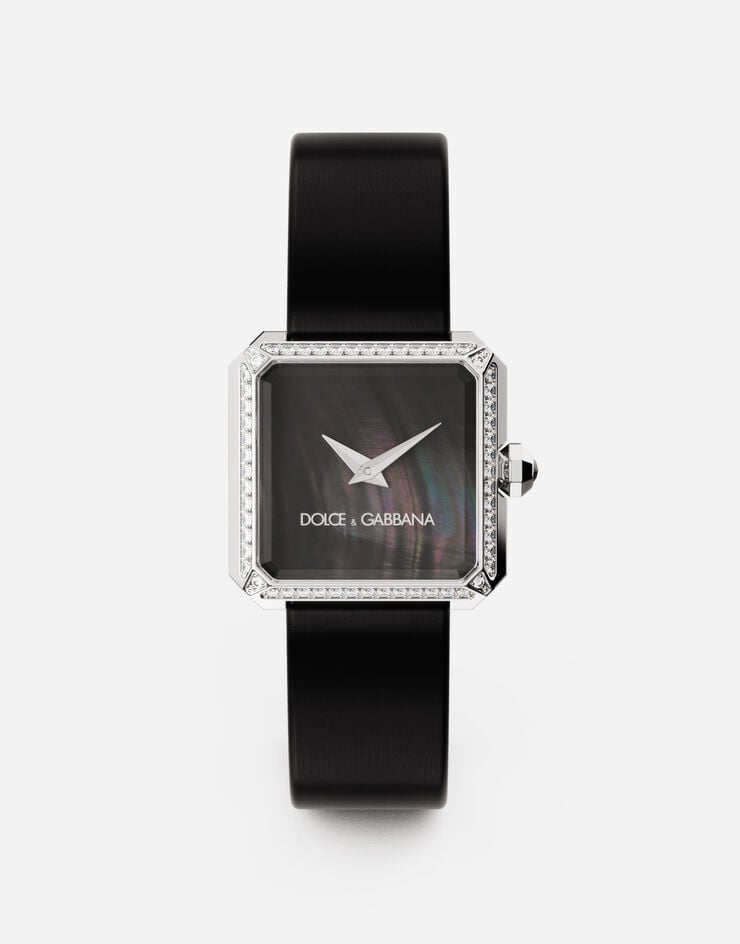 Dolce & Gabbana Sofia steel watch with colorless diamonds 블랙 WWJC2SXCMDT