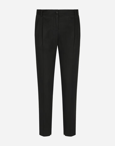 Dolce & Gabbana Pantalones de faya Negro FTCHMTFURJL