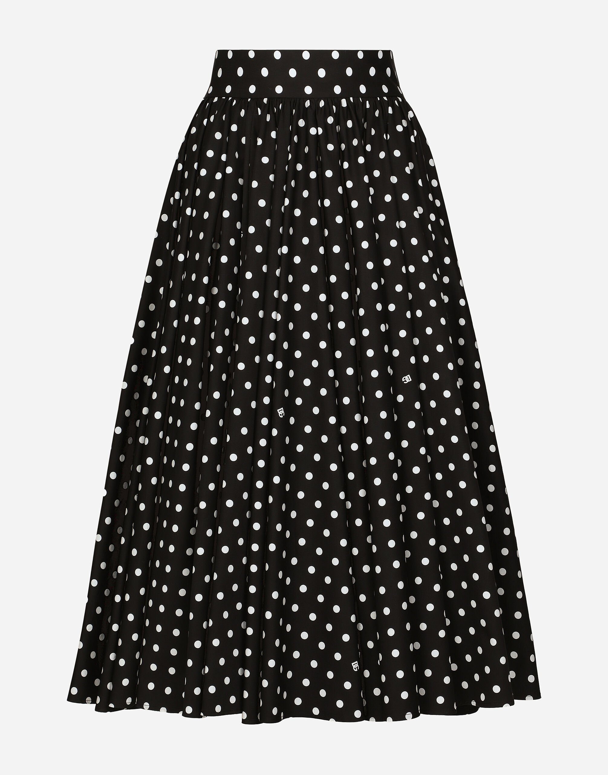 Polka dot circle skirt cheap