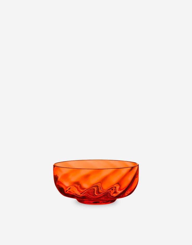Dolce & Gabbana Conjunto de 2 boles de helado de cristal de Murano Multicolor TCBS04TCA34