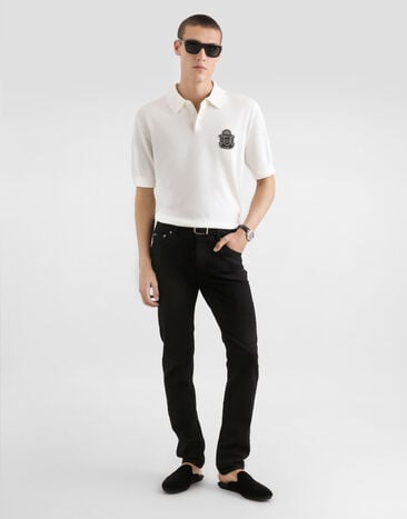 Dolce & Gabbana Hose aus Denim Multicolor GY07CDG8OM5