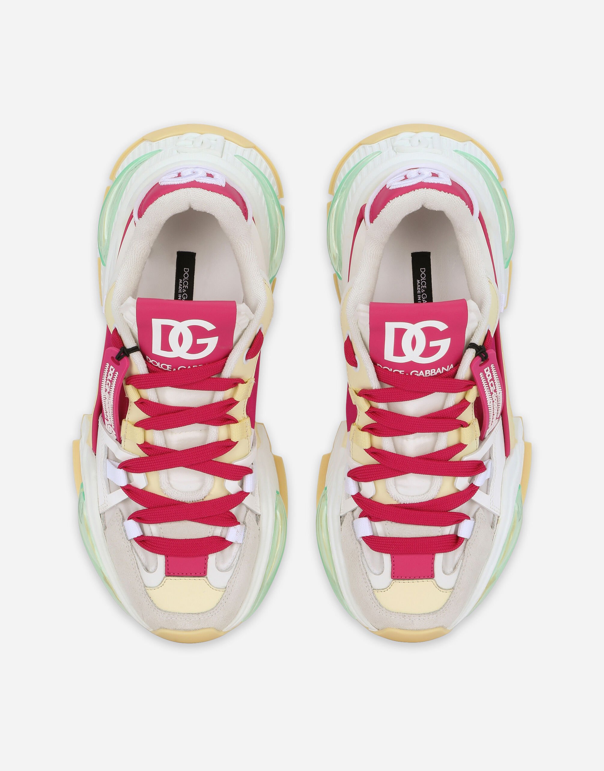 Mixed-material Airmaster sneakers in Multicolor for Women