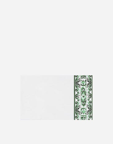 Dolce & Gabbana Set 2 Cotton Sateen Pillowcases Multicolor TCES03TCAKF