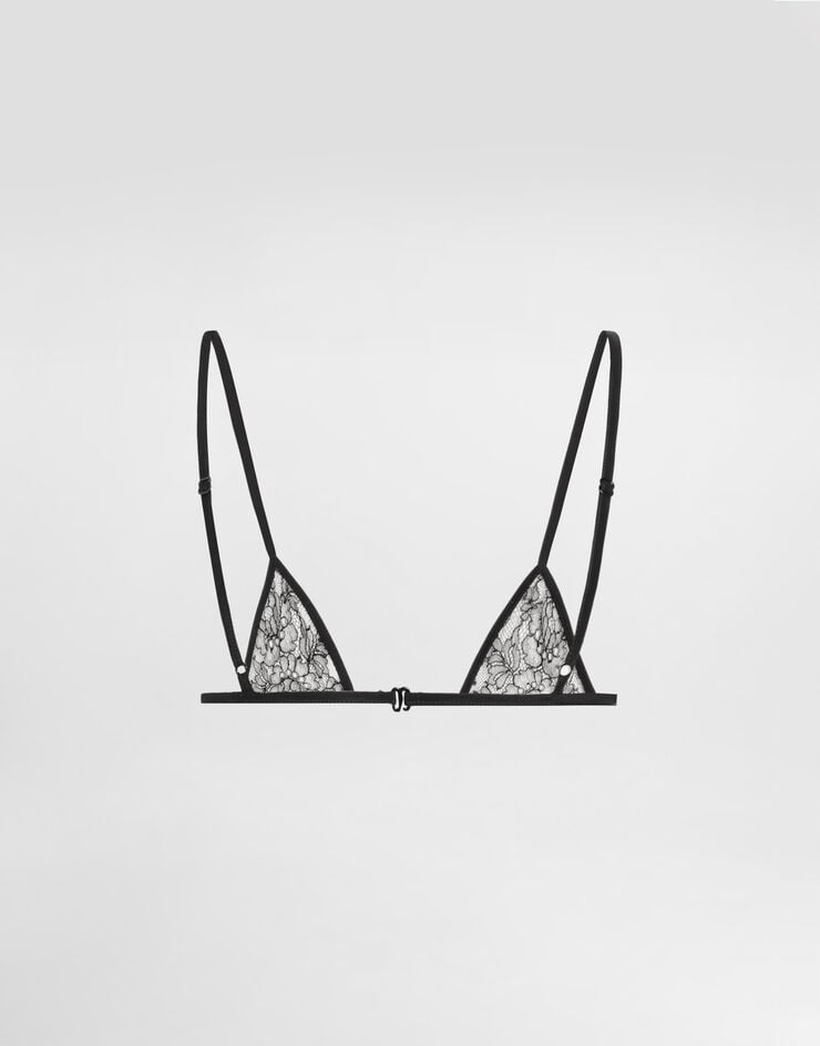Dolce & Gabbana برا من دانتيل دقيق Black O1C45TON0AG