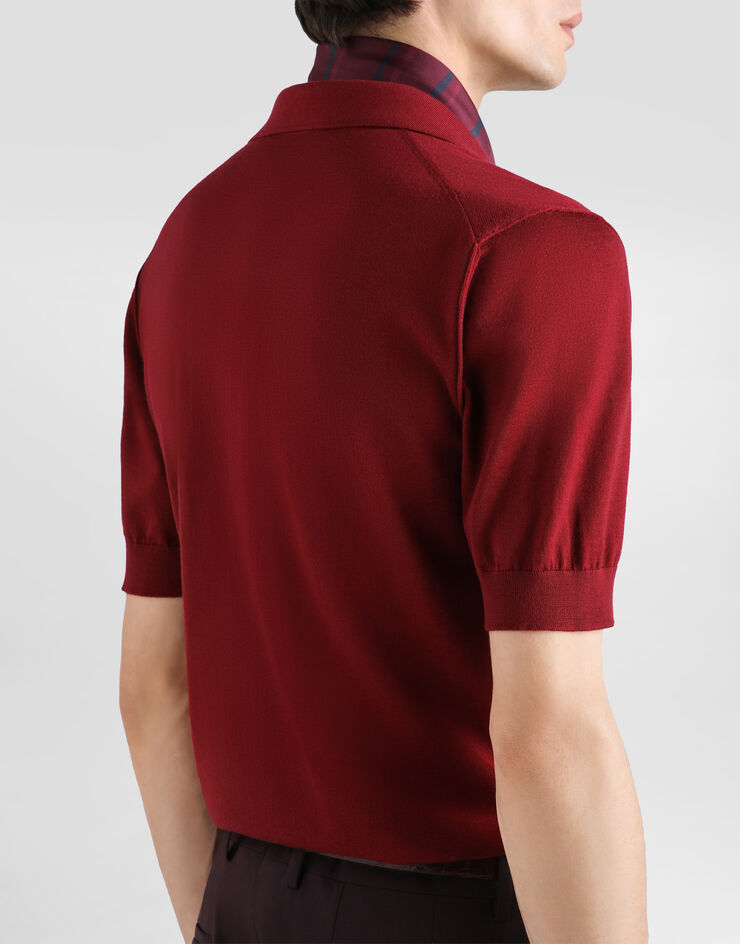 Dolce & Gabbana Cashmere polo shirt Dolce & Gabbana Cashmere polo shirt GXZBUTJBW1W