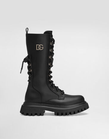 Dolce & Gabbana Nappa calfskin boots Black D11342A6379