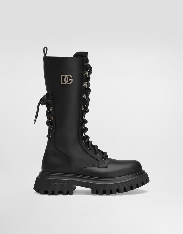 Dolce & Gabbana Nappa calfskin boots Black D11342A6379