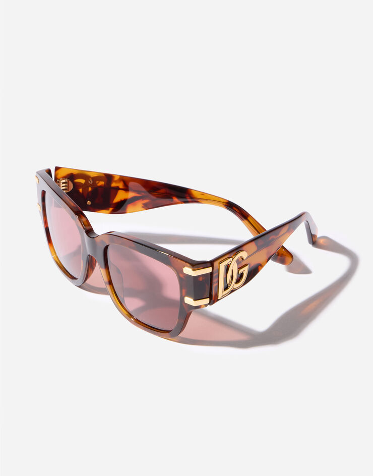 Dolce & Gabbana DG Griffe Sunglasses Dolce & Gabbana DG Griffe Sunglasses Red havana VG4563VP769
