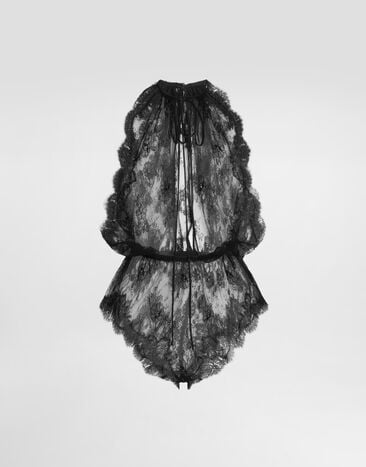 Dolce & Gabbana Body en dentelle Black O7B34TON0ET