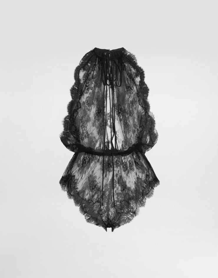 Dolce & Gabbana Body en dentelle Black O7B34TON0ET