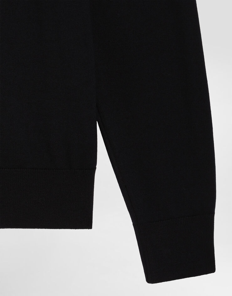 Dolce & Gabbana 初剪羊毛套衫 Blue GXX02ZJDVG8