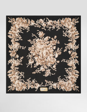 Dolce & Gabbana シルクツイル スカーフ(90x90) Print FN090RGDC9D