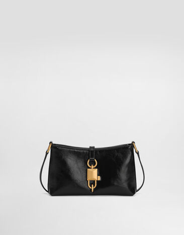 Dolce & Gabbana Lock shoulder bag in calfskin Black BB7891AZ000