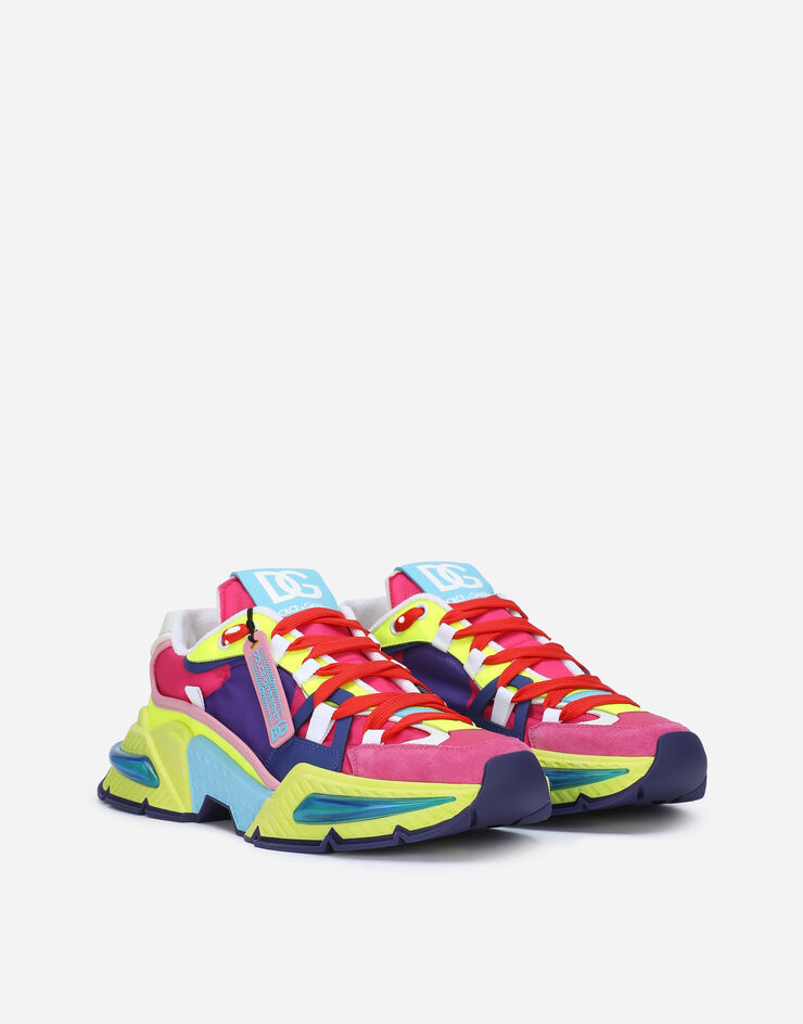 Dolce & Gabbana Mixed-material Airmaster sneakers Multicolor CS1984AY338