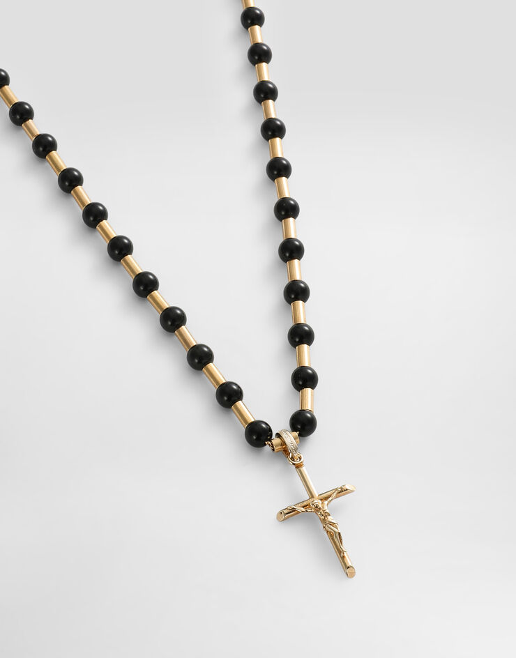 Dolce & Gabbana قلادة معدنية بشعار متعدد الألوان WNR3S4W1111