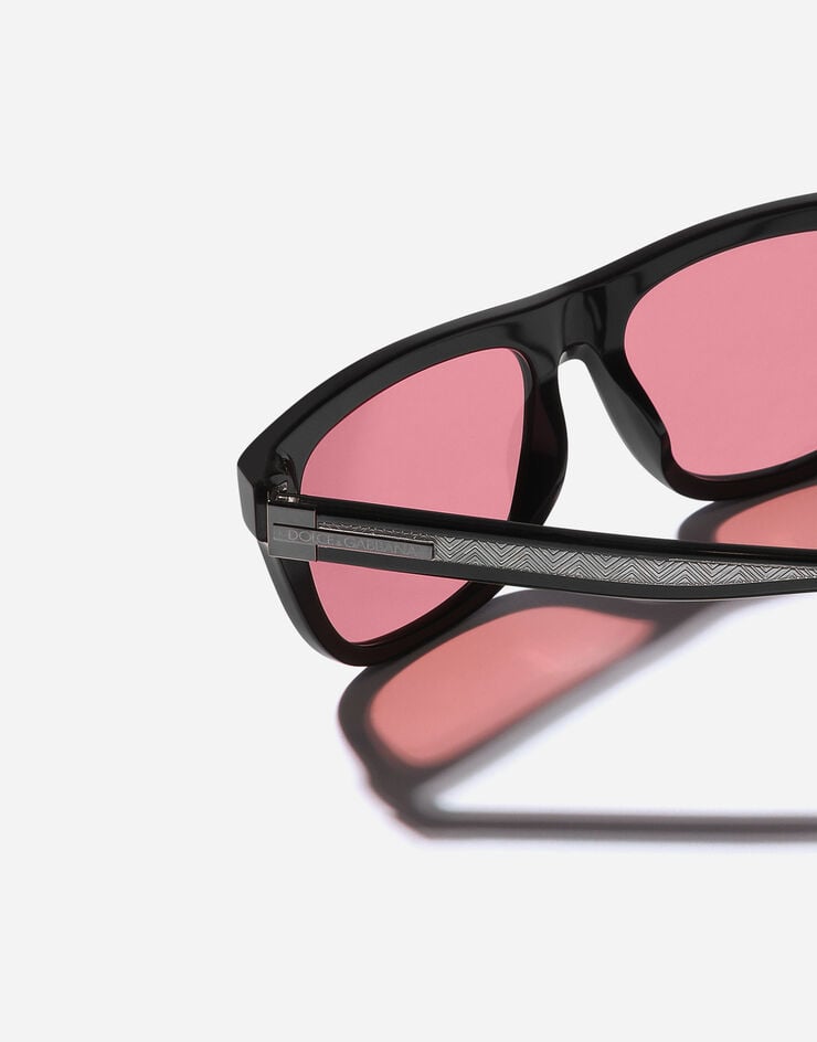 Dolce & Gabbana Lunettes de soleil Carretto Dolce & Gabbana Lunettes de soleil Carretto Black VG4545VP175