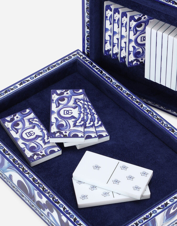 Dolce & Gabbana Plexiglass Domino Set Dolce & Gabbana Plexiglass Domino Set Multicolor TCC211TCAMY