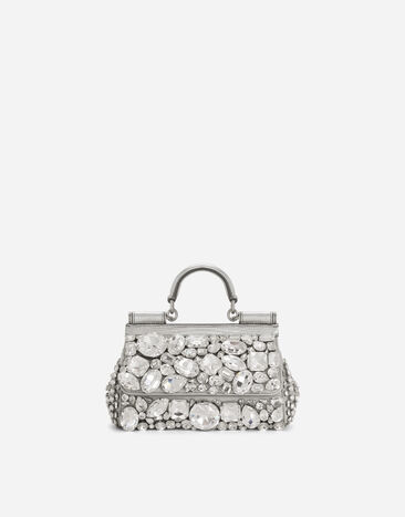 Dolce & Gabbana Small Sicily handbag Silver BB7116AL905